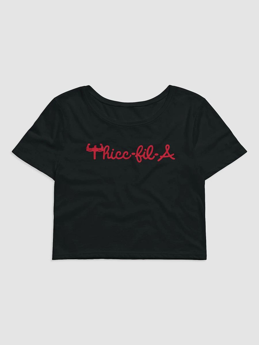 Thicc-fil-A Crop Top product image (1)