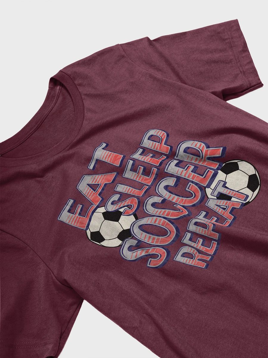 Eat Sleep Soccer Repeat Angle Obsession Unisex Tee product image (32)