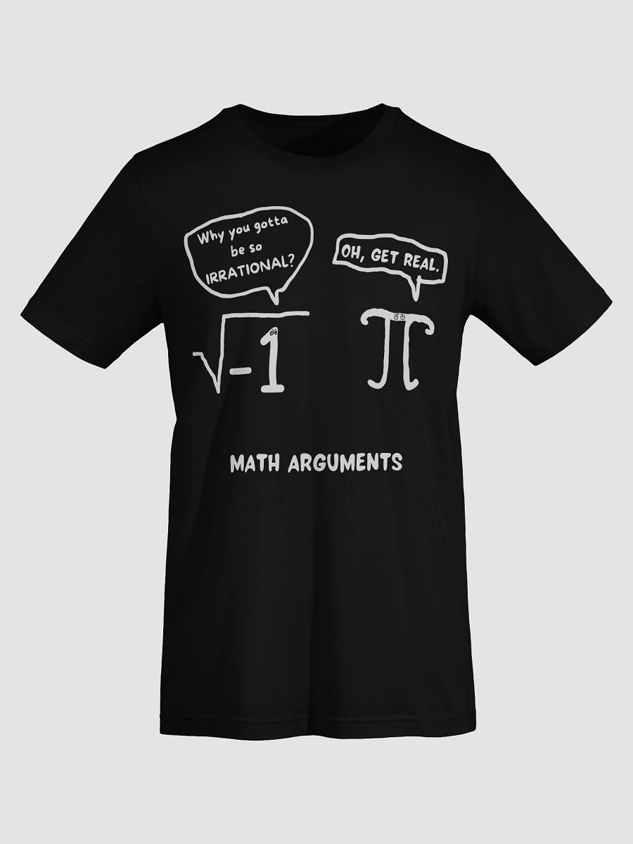 Chalkboard Math Arguments T-Shirt product image (49)