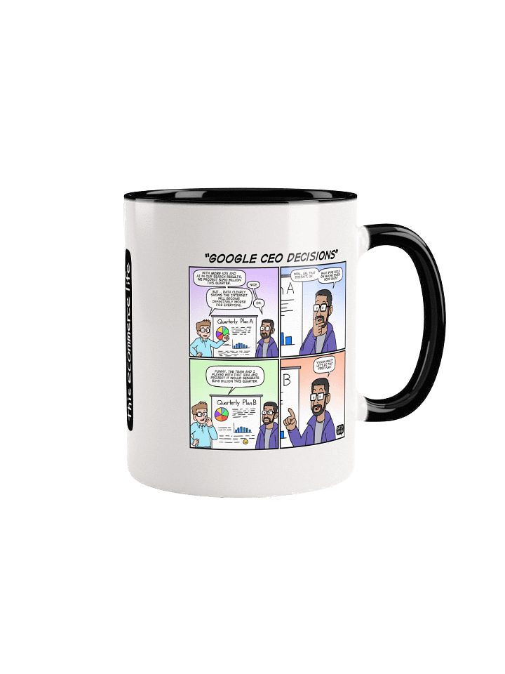 "Google CEO decisions" mug product image (1)