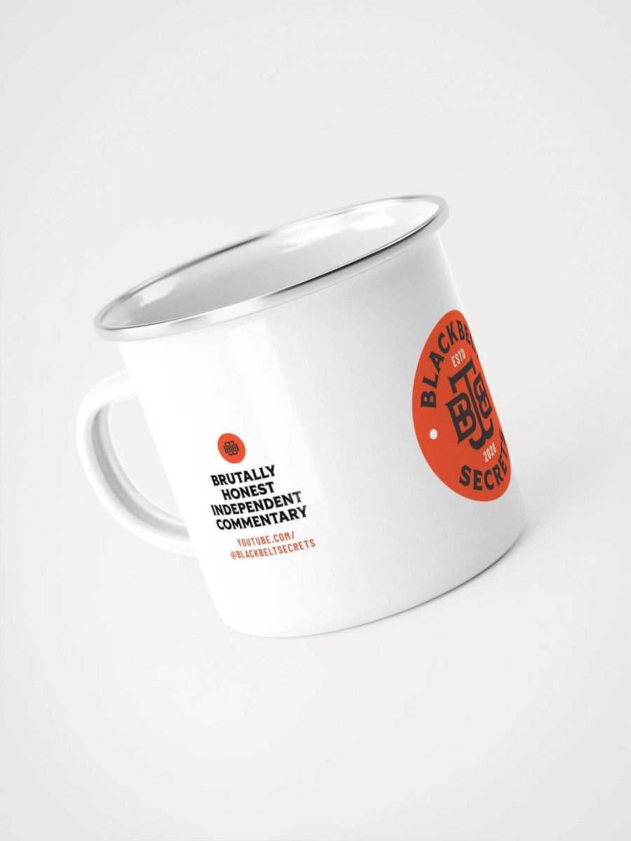 BBS White Enamel 12oz Mug product image (1)