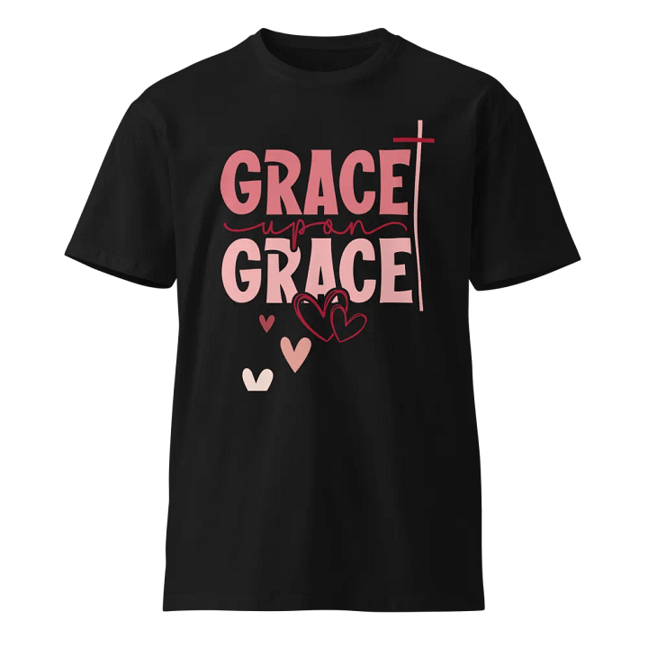 Graceful Hearts Pink T-Shirt product image (1)