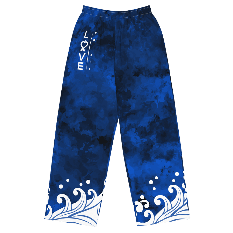 L2A 2025 Blue Wave Wide Leg Unisex Pants product image (2)