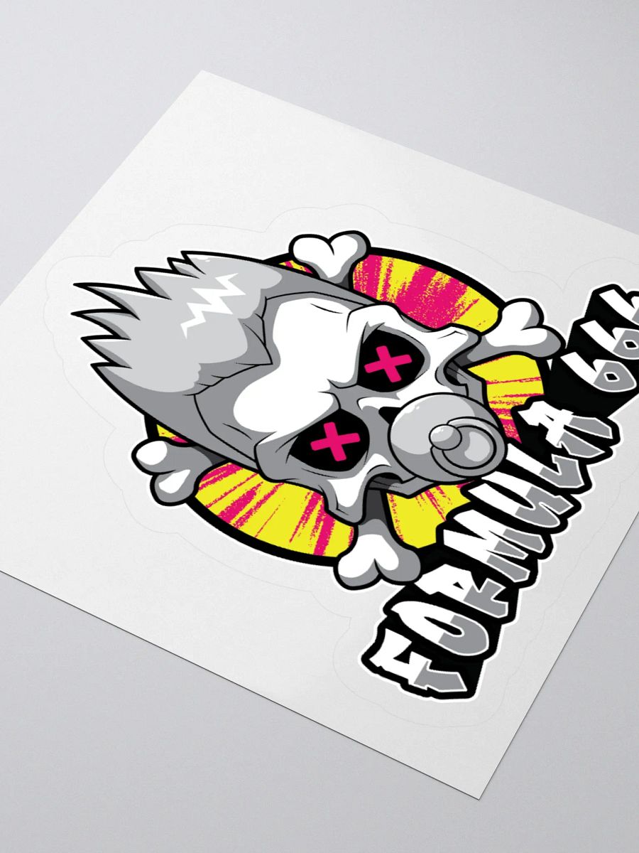 Retro Skull & Crossbones Sticker for Punks & Rockers product image (9)