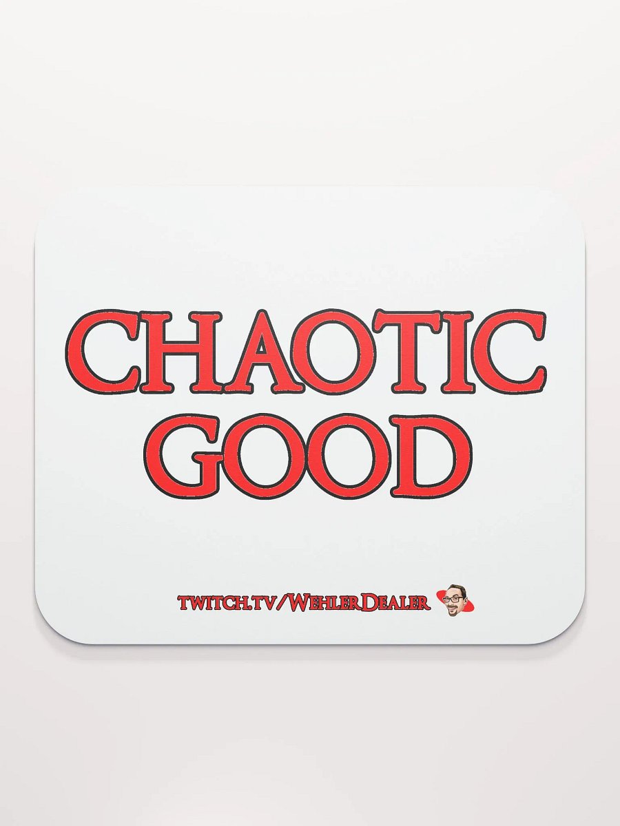 Mousepad - 'Chaotic Good' product image (1)