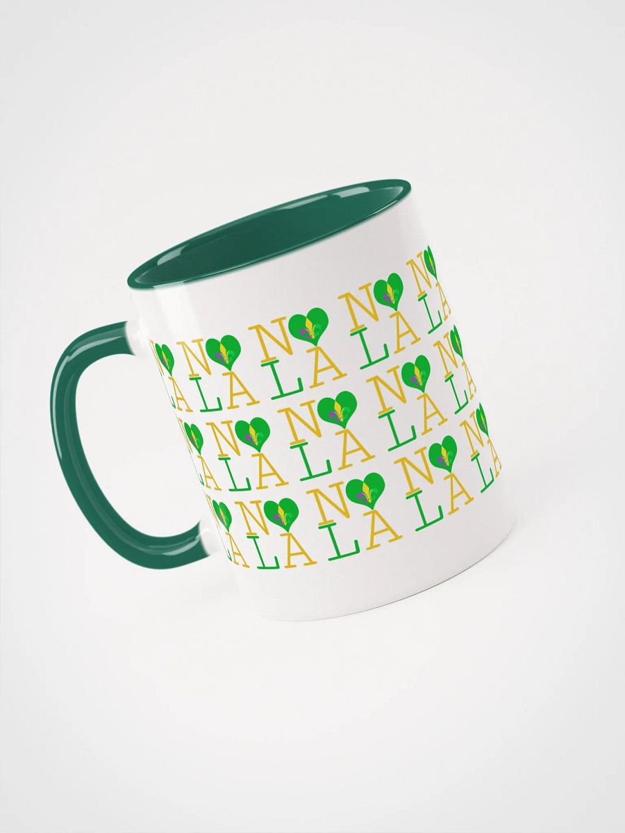 I LOVE NOLA **LEGACY COLOR MUG** (MARDI GRAS 2 INFINITY WALL) product image (3)