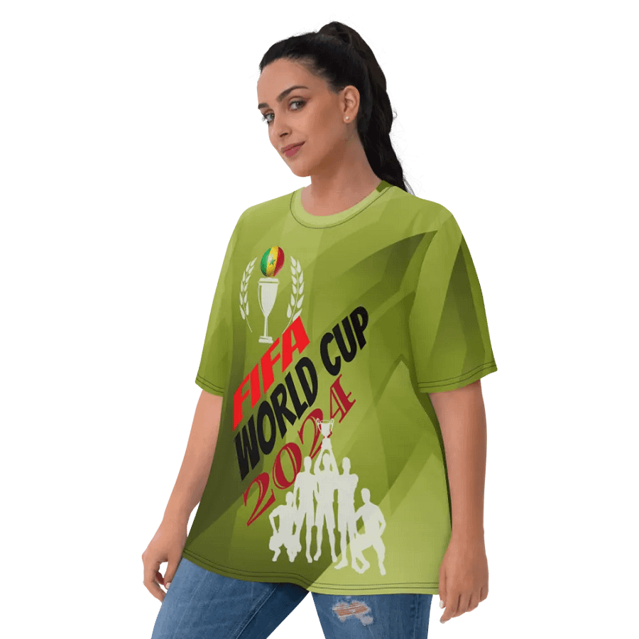 Fifa World Cup 2024 Spain All Over Print T-shirt product image (10)