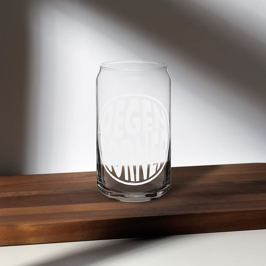 Degen Corner - Soda Glass (light logo) product image (6)