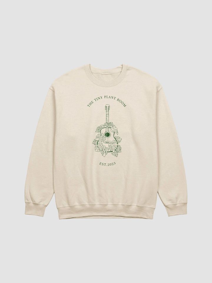 guitar and greenery crewneck product image (1)
