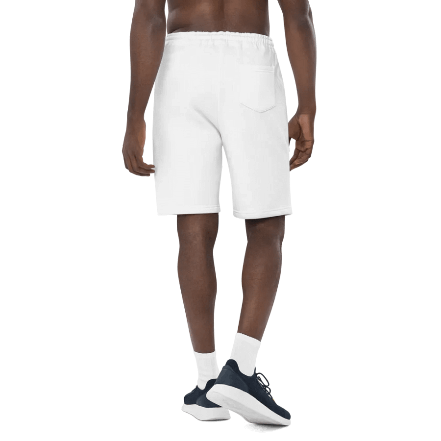 CraytoX Fleece Shorts - White product image (8)