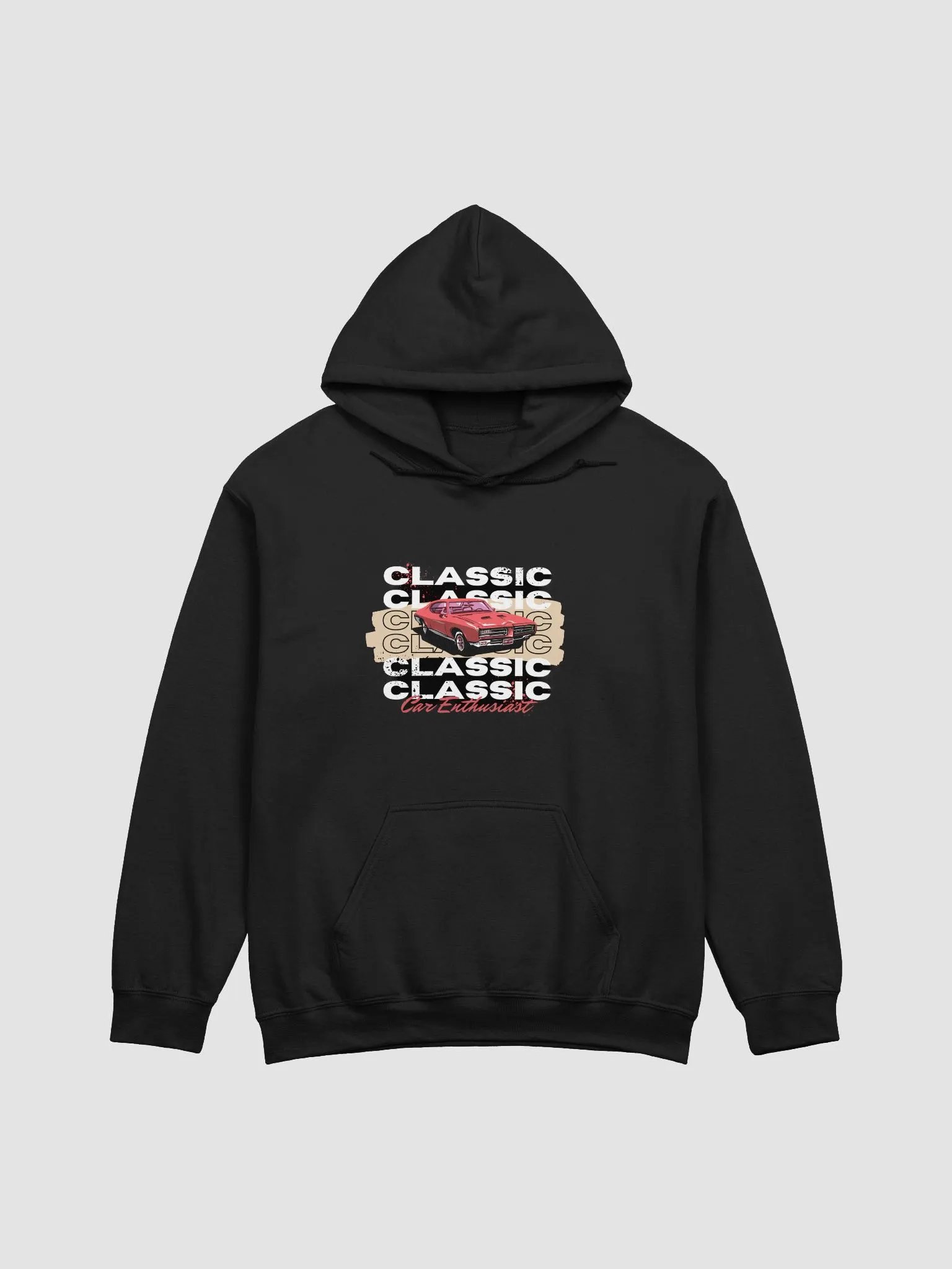 Retro Classic Car Enthusiast Hoodie product image (3)