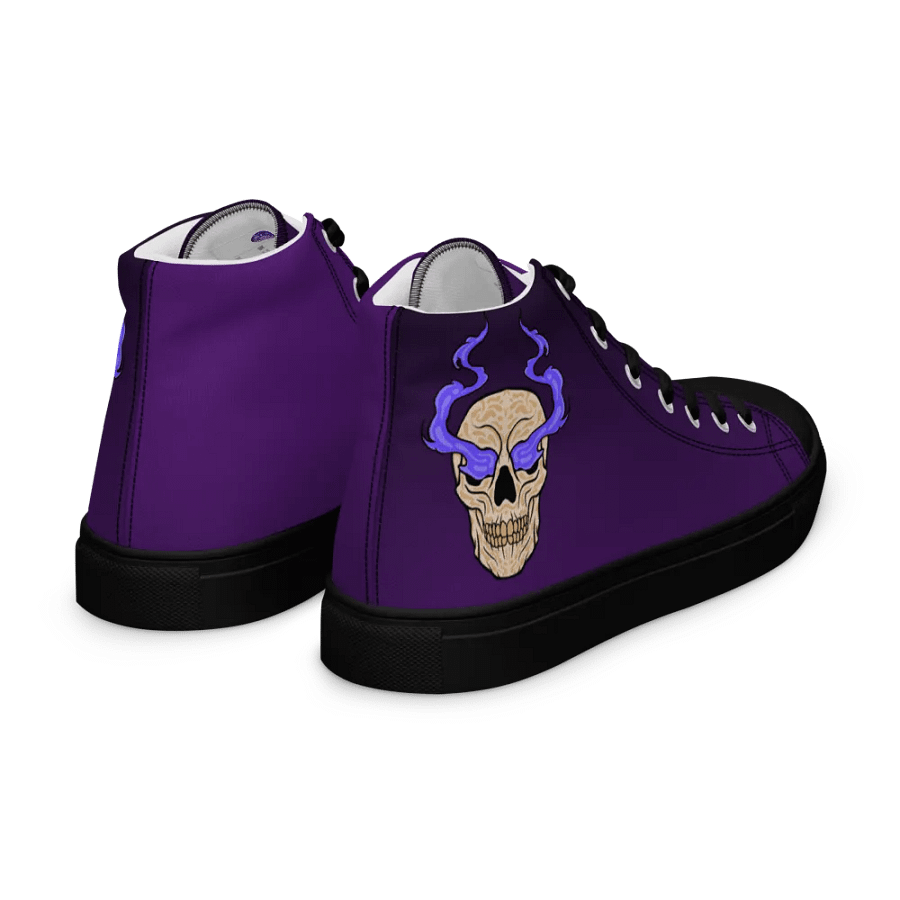Men's Ethereal Flame Skull High Tops product image (6)
