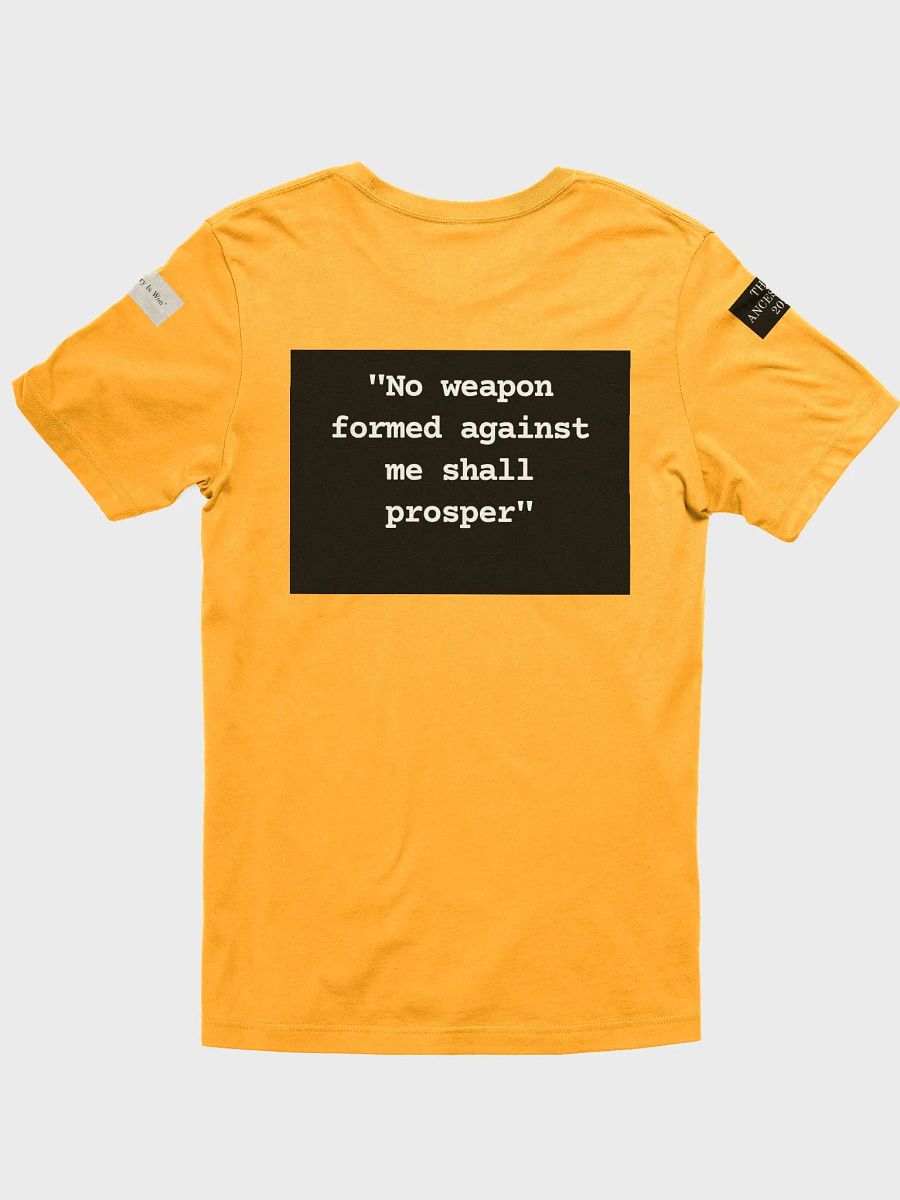 No Weapon Unisex Tee Yellow product image (2)