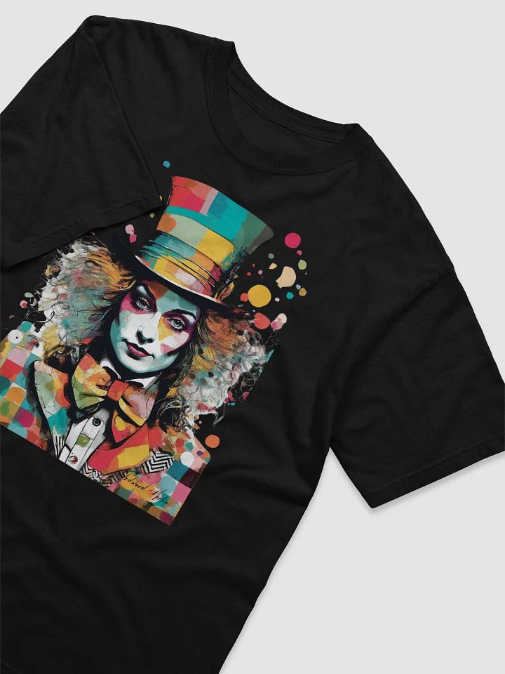 Mad Hatter:Vibrant Collage Portrait T-Shirt product image (1)
