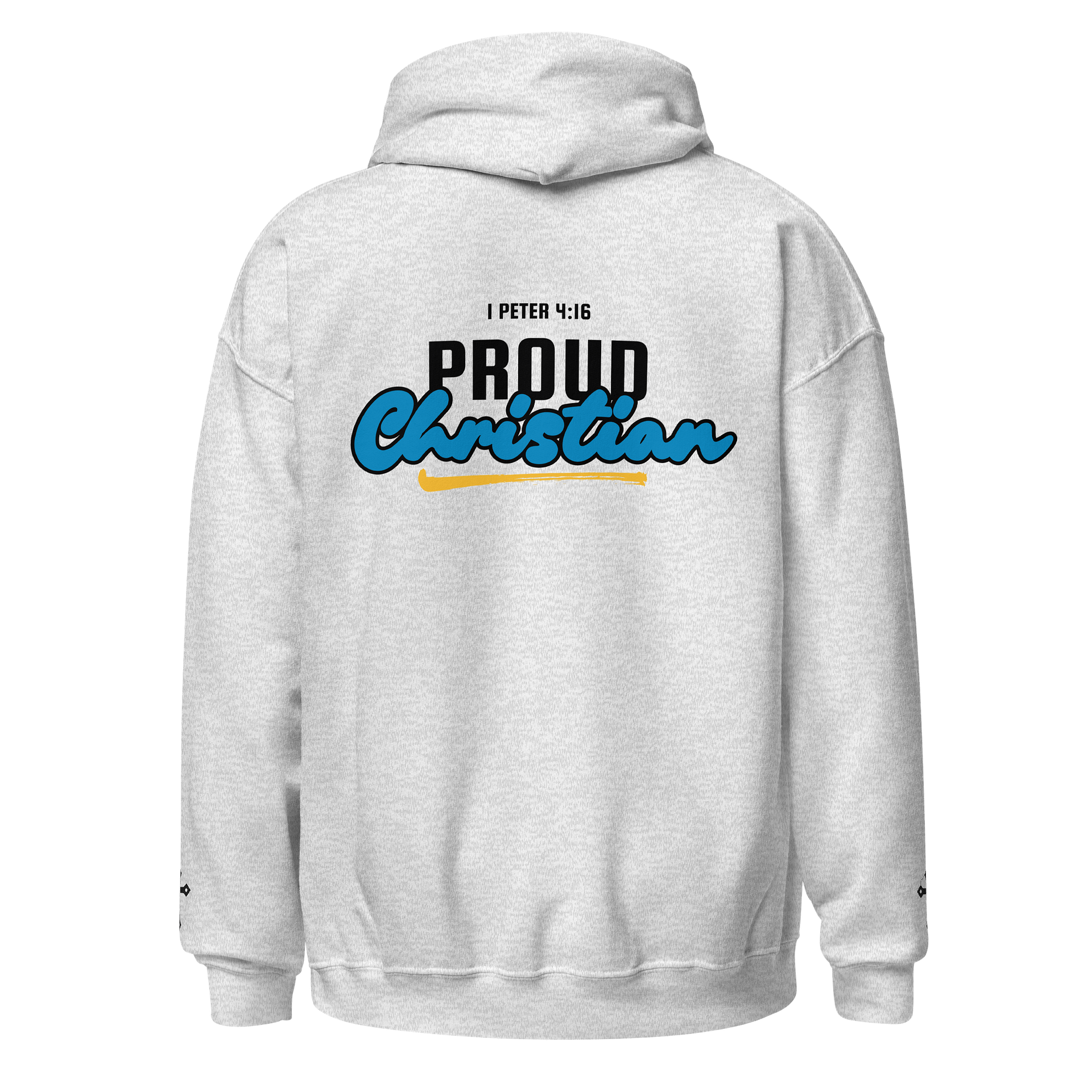 1 Peter 4:16 - Proud Christian Unisex Hoodie product image (1)