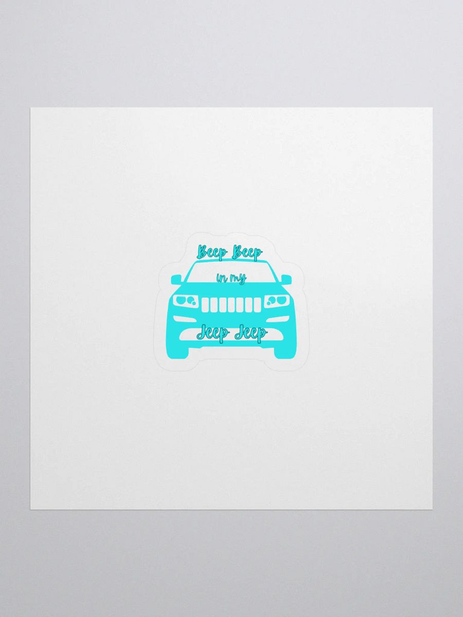 Beep Beep in my Jeep Jeep Sticker product image (1)