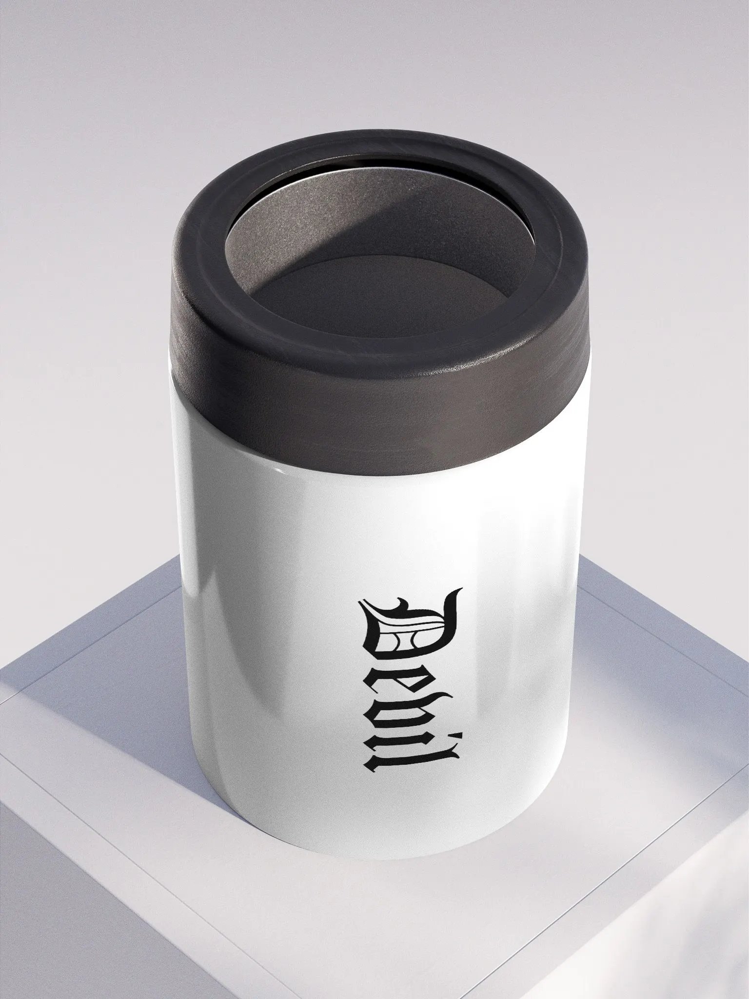 Creation of Chaos Stainless Steel Koozie - Black Print product image (2)