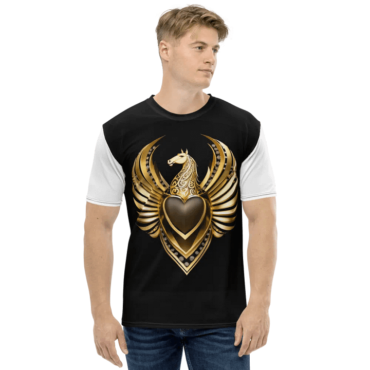 Gold Horse T shirt product image (1)