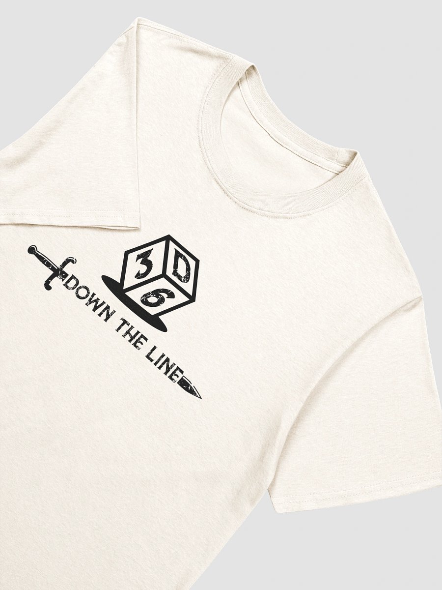 3d6DTL Horizontal Logo on Light Unisex Softstyle T-Shirt product image (32)
