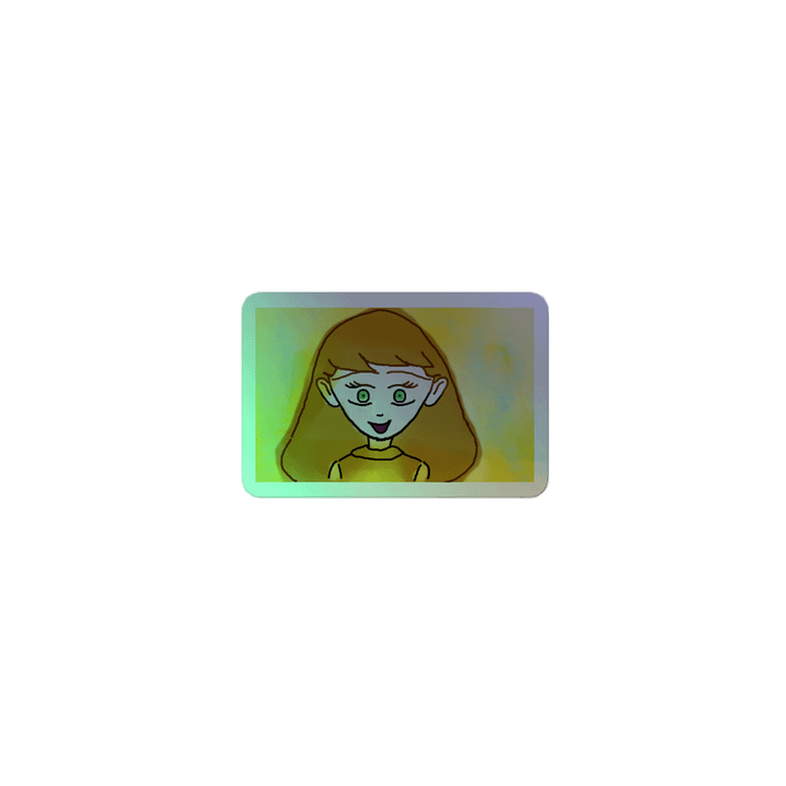 Smiling Holographic Sticker Sheet product image (2)