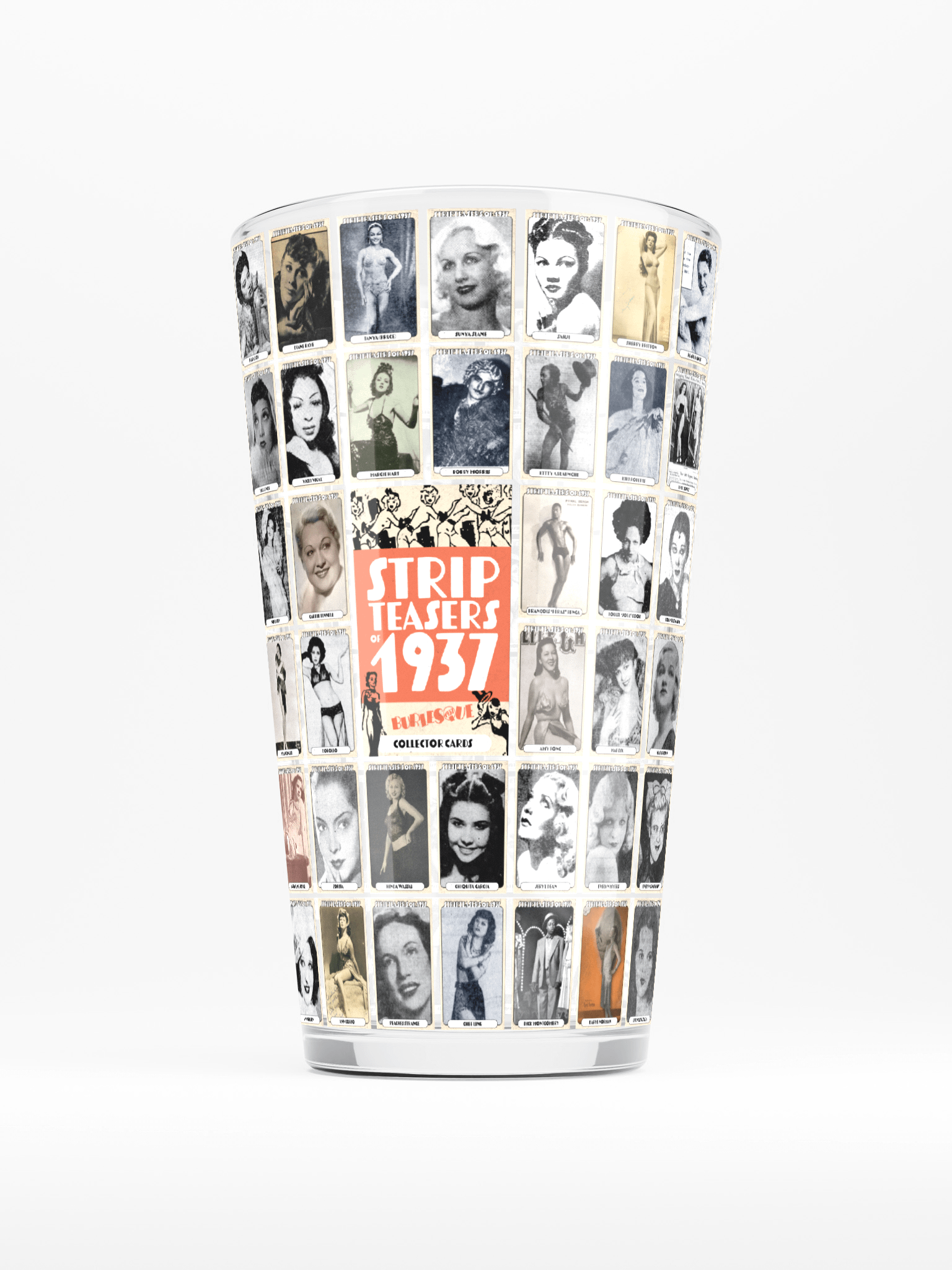 Stripteasers of 1937 Pint Glass product image (1)