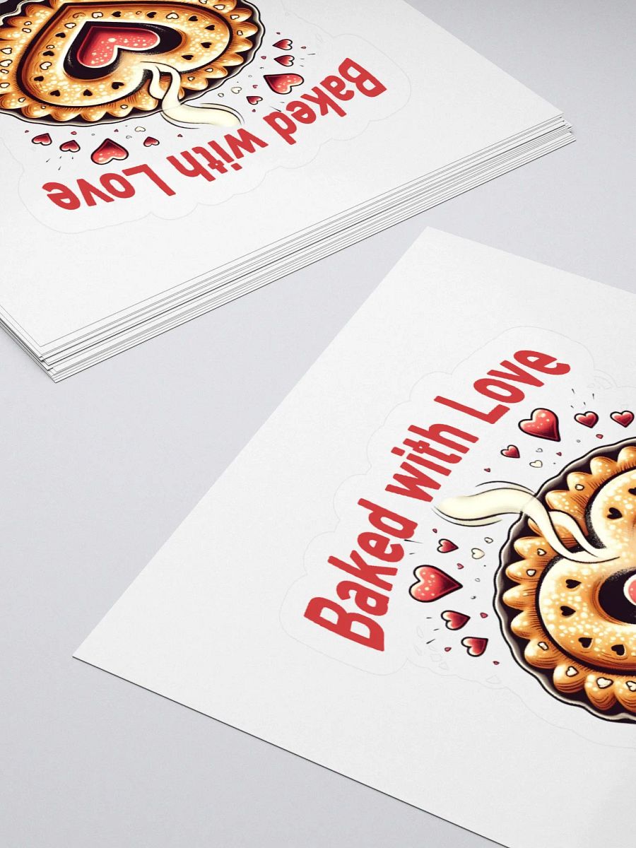 Baked with Love - Kiss Cut Stickers product image (16)