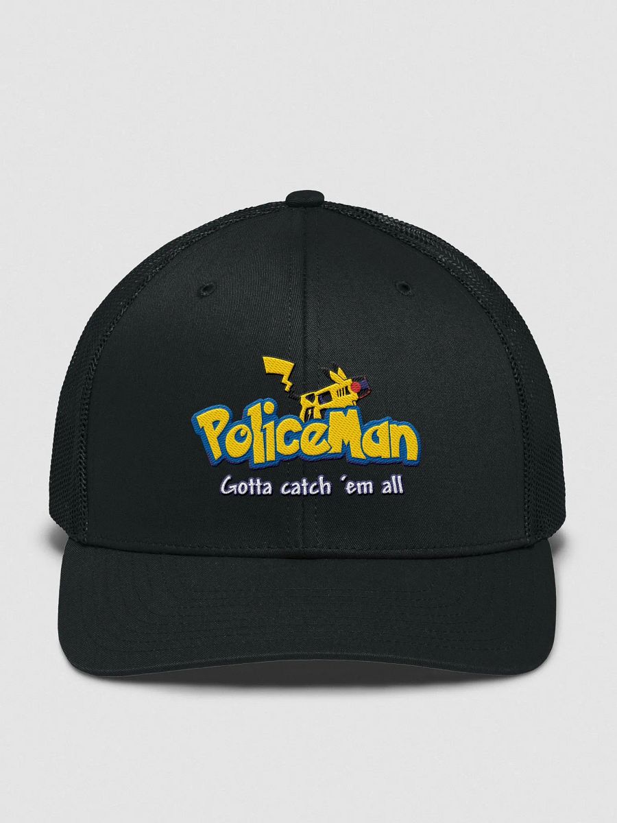 Policeman Gotta Catch 'Em All Snapback Hat product image (6)