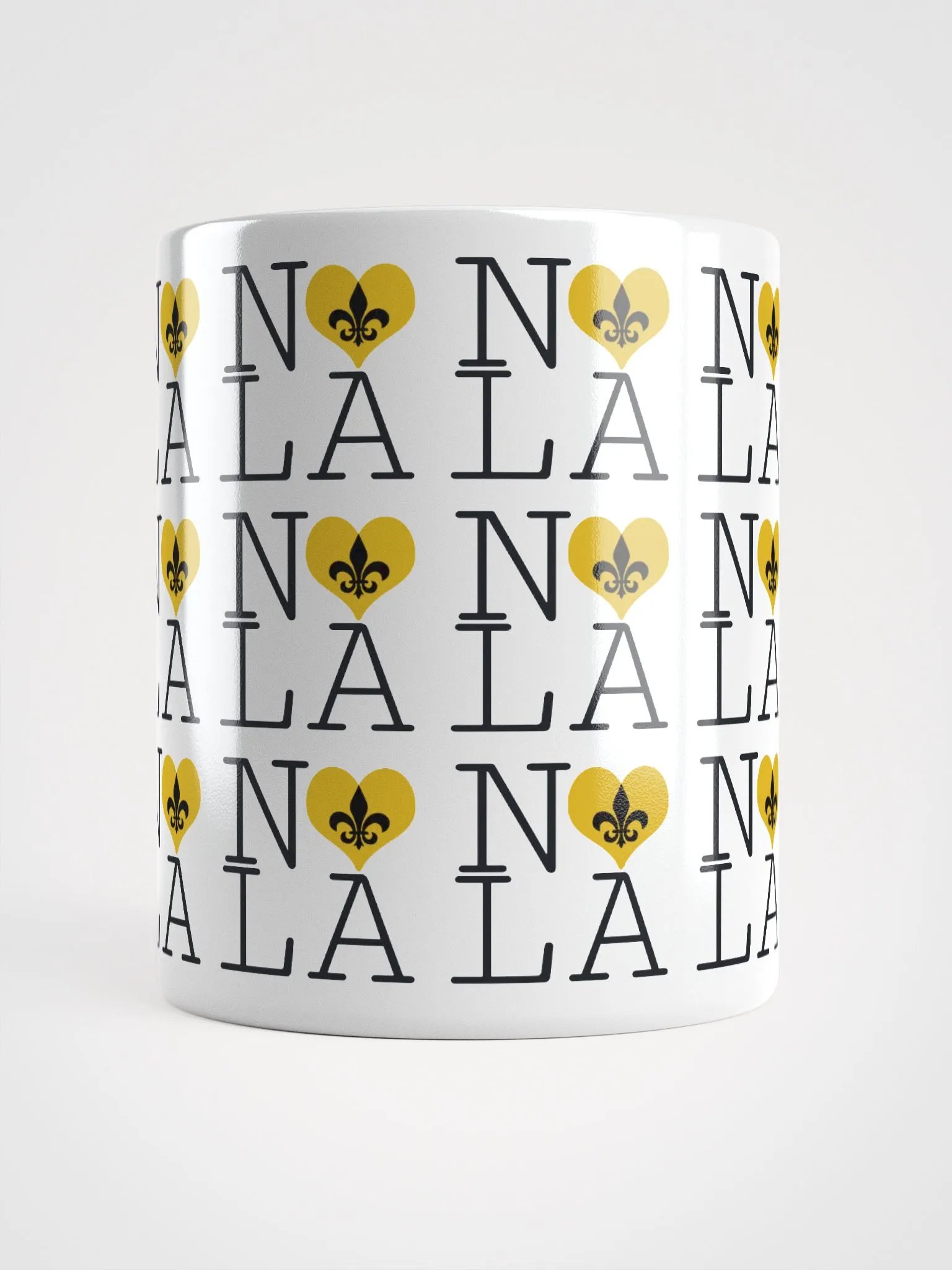 I LOVE NOLA **LEGACY MUG** (GOLD HEART FULL INFINITY) product image (14)