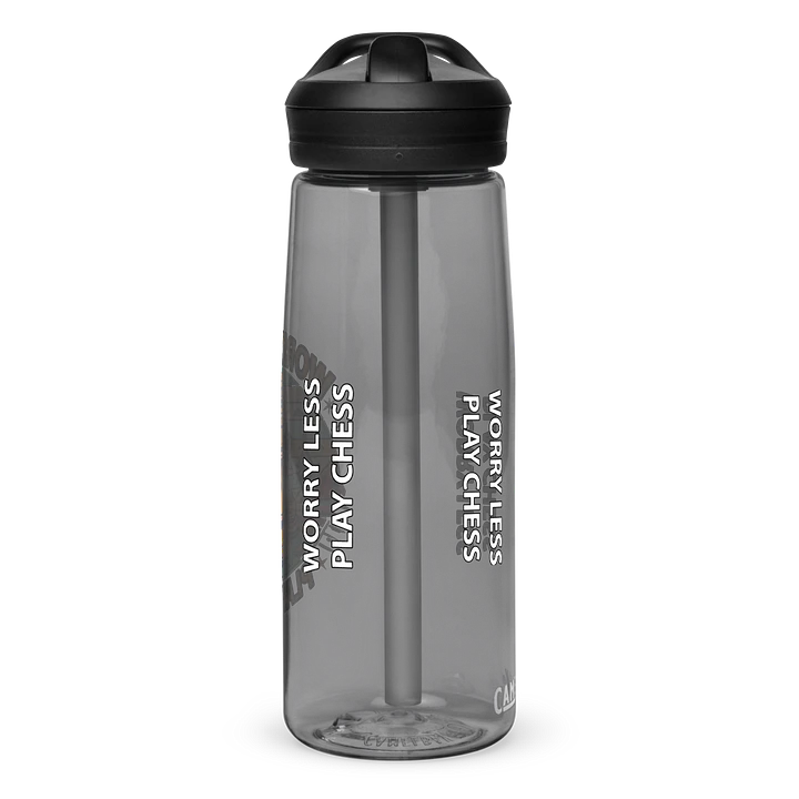 WORRY LESS PLAY CHESS - Sports Water Bottle product image (2)