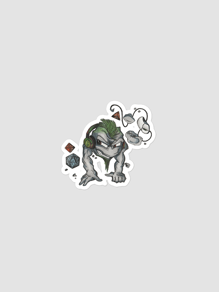 Bubble-free logo stickers product image (1)