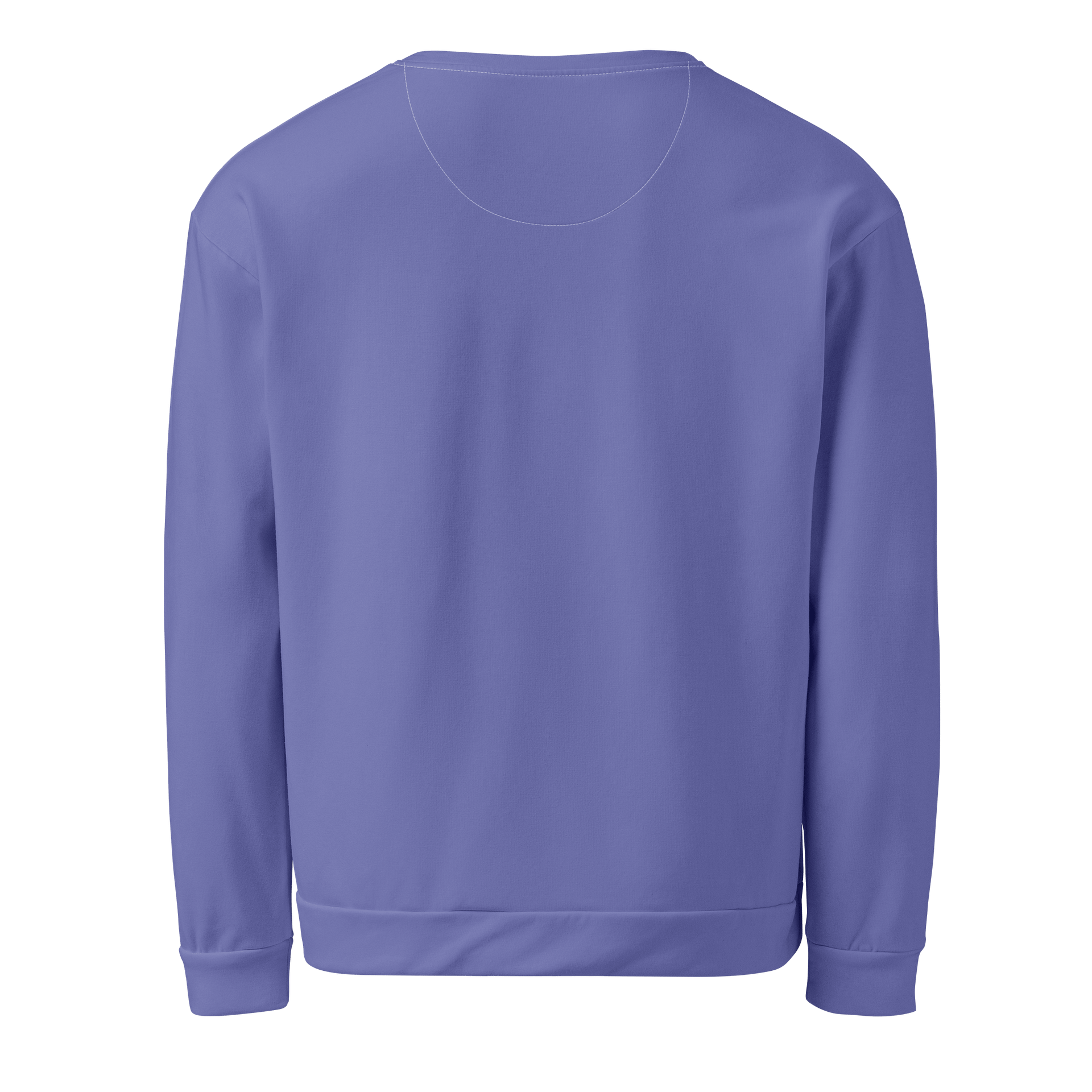 I Own a House in Aspen Violet Blue Solid Color Eco Friendly Unisex Sweatshirt product image (2)