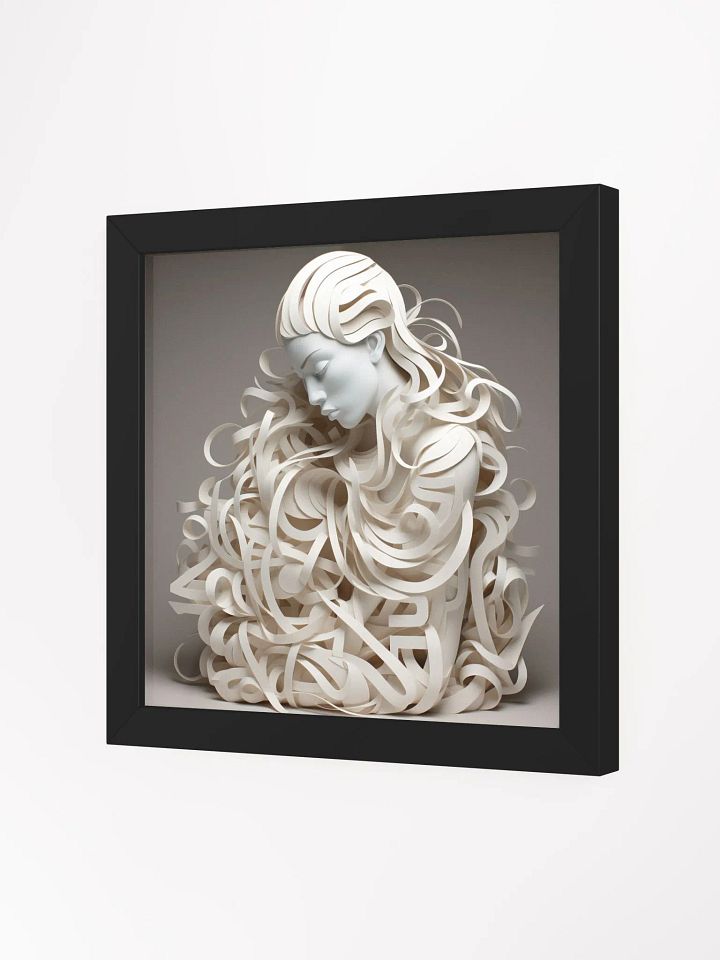 Minimalist Art Deco Portrait of Woman product image (6)