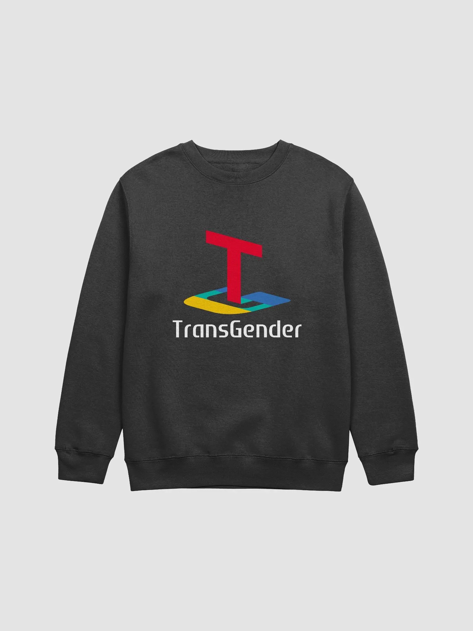 TransGender PS Pullover Sweater (White Text) product image (1)