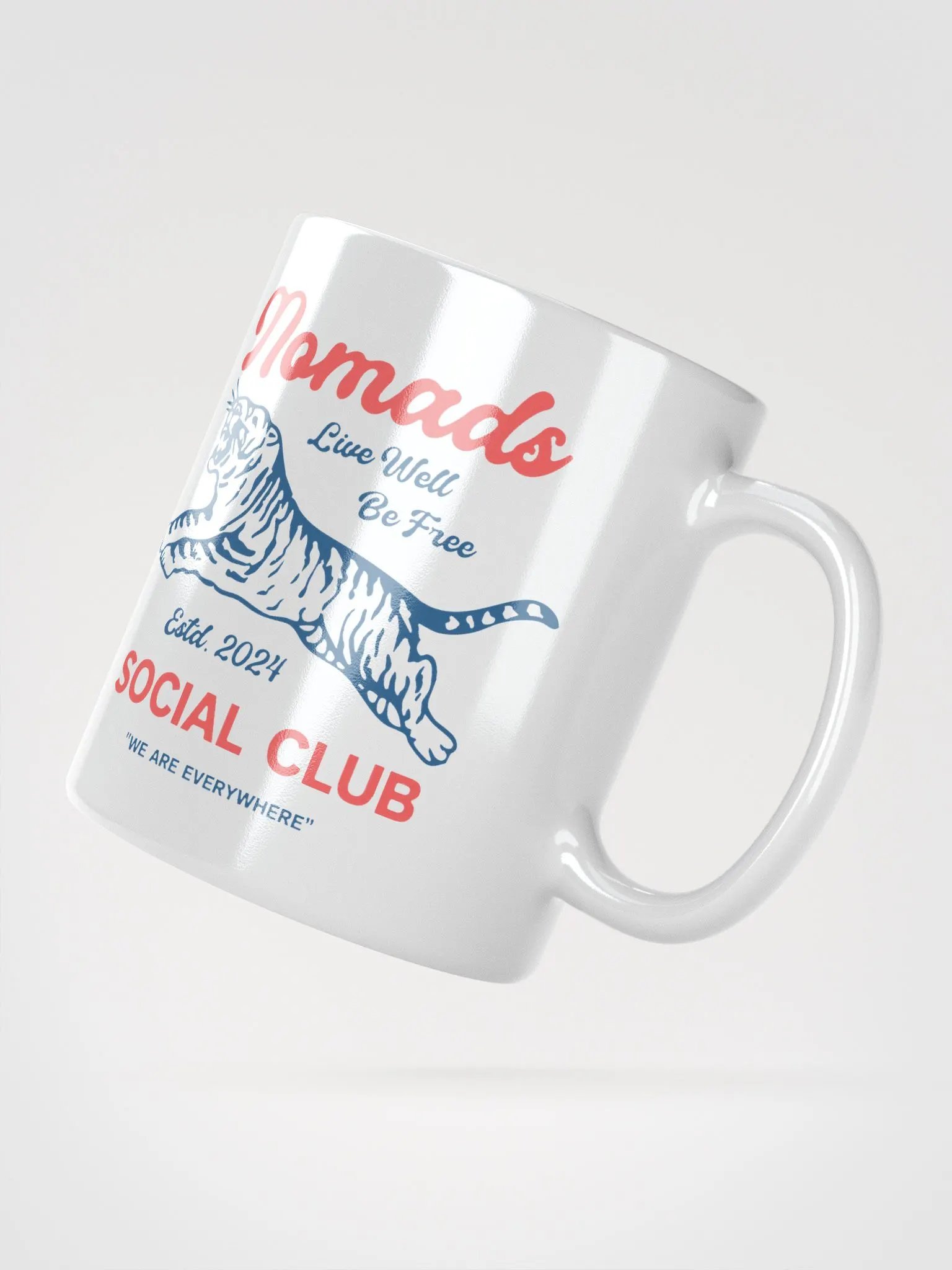 Leaping Tiger Garage Badge Mug product image (2)