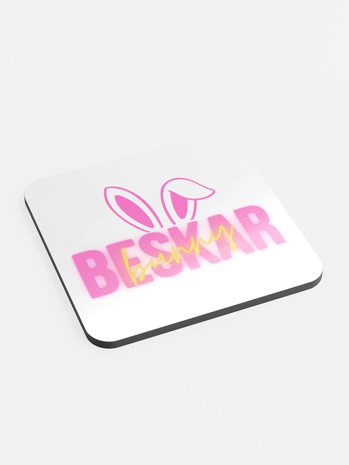 beskarbunny Bunny Ear Logo Coaster product image (2)