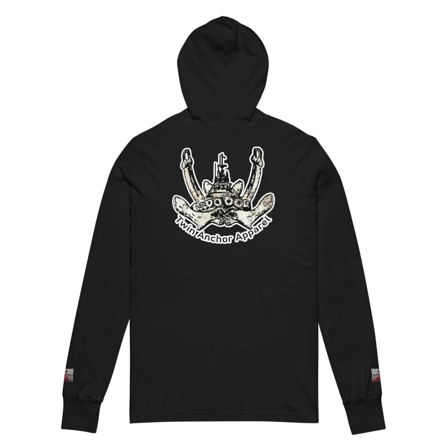 Twin Anchor Logo Hooded Tee product image (5)