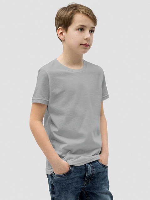 Photo showing Bella+Canvas Youth Short Sleeve T-Shirt