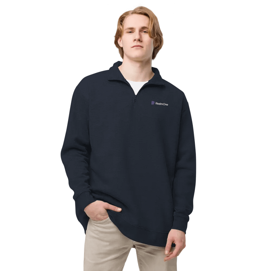 RO Classic Fleece Pullover [NAVY] product image (4)