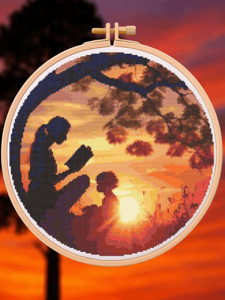 Sunset Stories Cross Stitch Pattern product image (1)