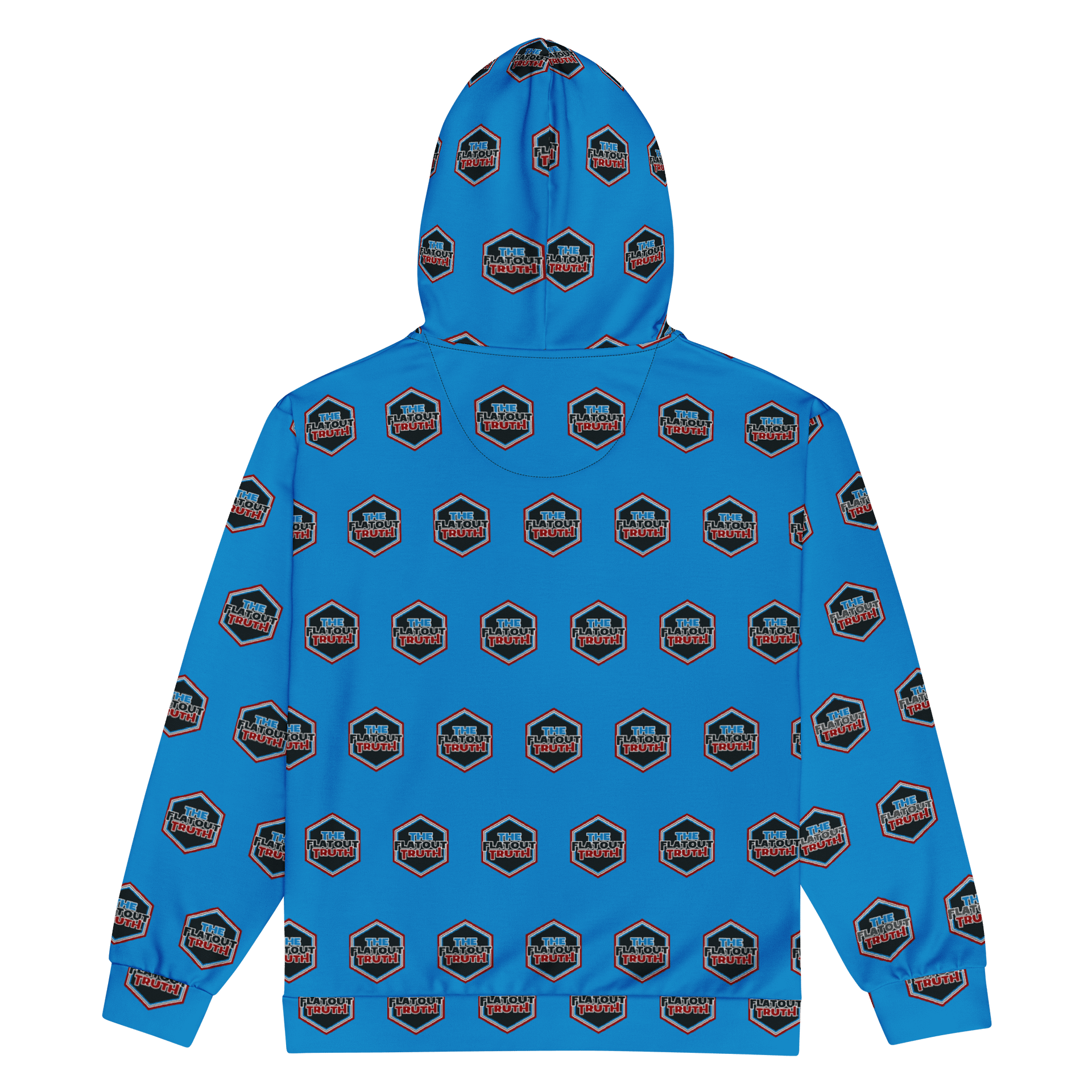 TFOT All-Over Red Hex Blue Zip Jacket product image (2)