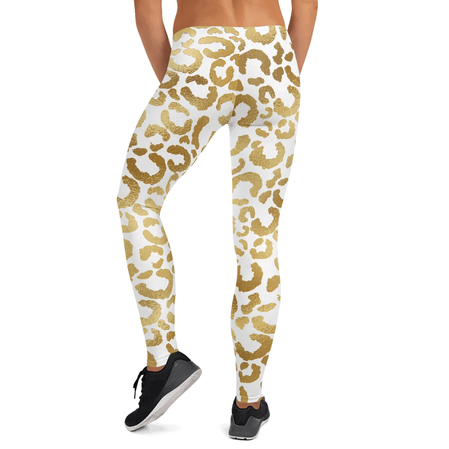 Gold Leopard Overlay Print Leggings – Luxurious, Bold & Fashion-Forward product image (12)