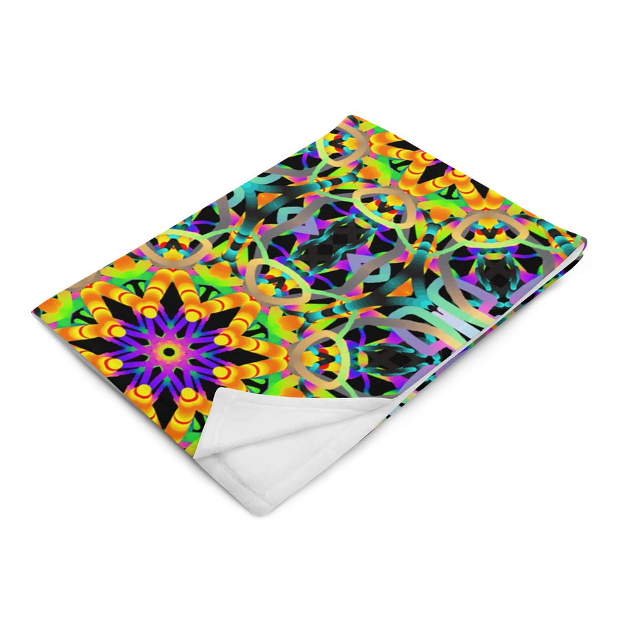 Carnival Kaleidoscope Throw Blanket product image (3)