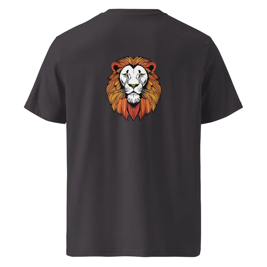 Ornate Yellow Leo Organic Cotton T-Shirt product image (50)
