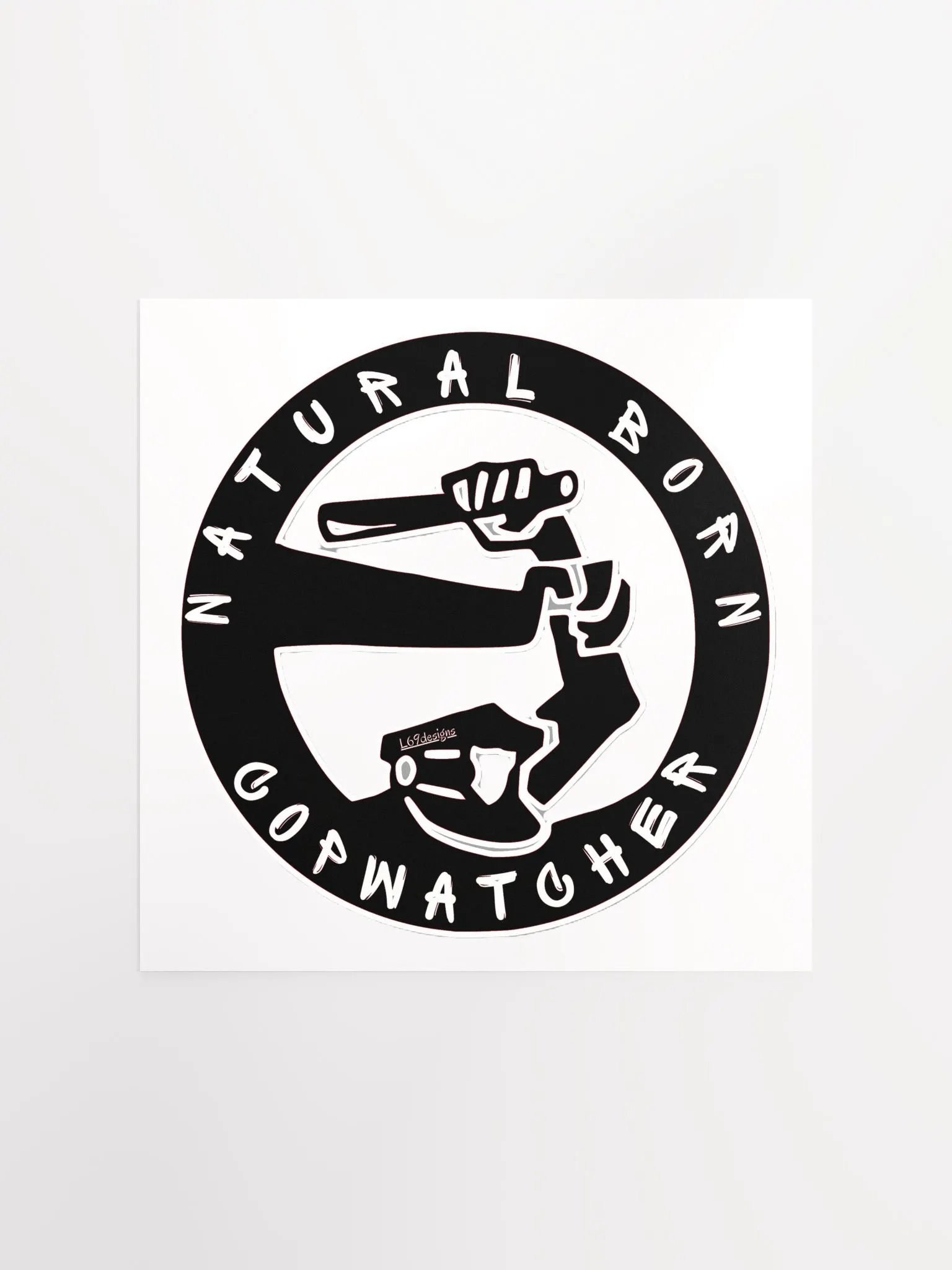NATURAL BORN COPWATCHER product image (2)