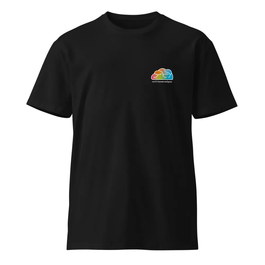 100% Human Intelligence Premium Backprint T-Shirt product image (4)
