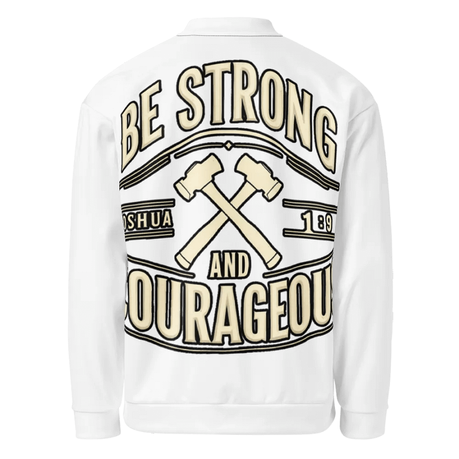 Be Strong and Courageous Bomber Jacket product image (3)