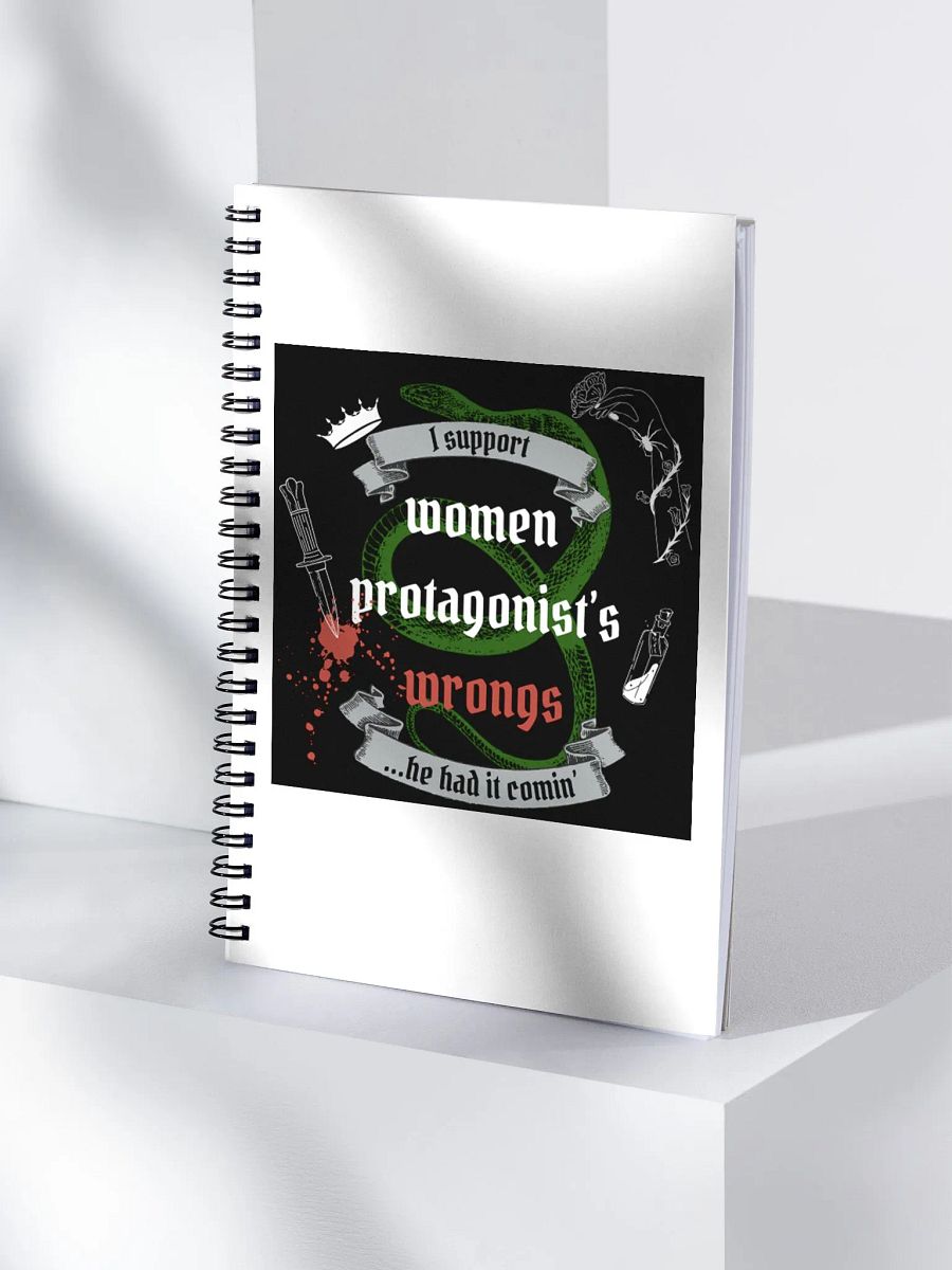 Supporting Women Protagonist's Wrongs Notebook product image (4)