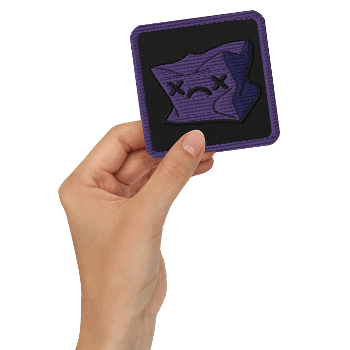 Dead Cube Embroidered Patch product image (2)