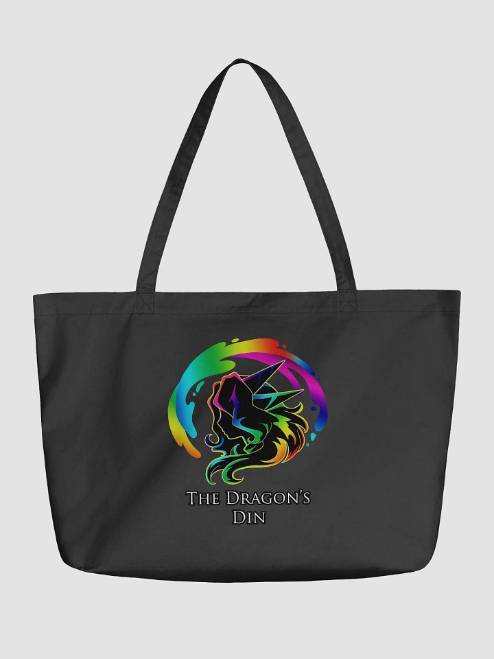 The Dragon's Din Logo Cotton Tote product image (1)