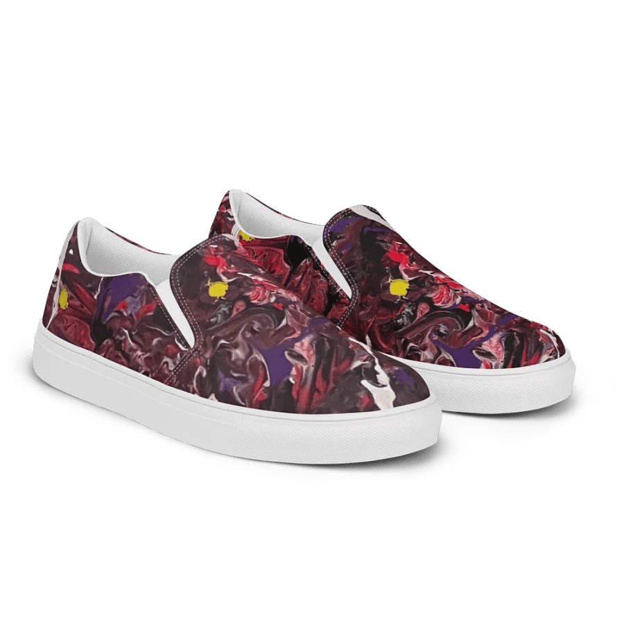 Men's Slip-On Canvas Shoes (Purple Rain) product image (4)